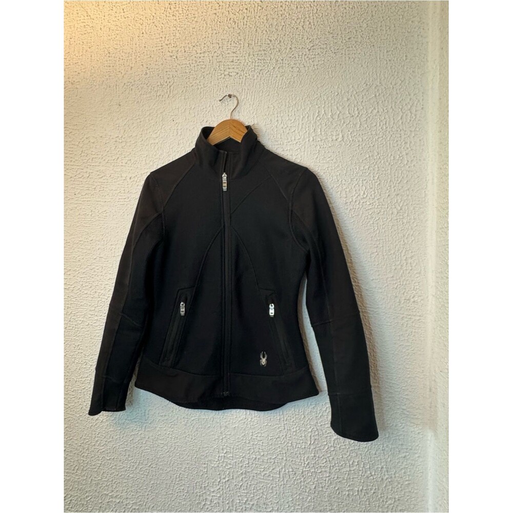 Spyder Black Women's Core Sweater style Softshell Jacket